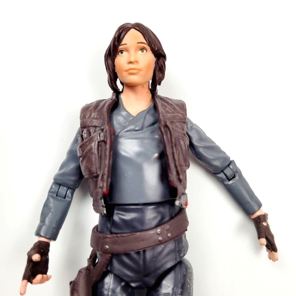 Disney Stars Wars Sergeant Jyn Erso (Jedha) 6" Diecast Action Figure Rogue One - Picture 7 of 8